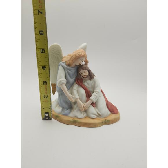 Homco 1998 With These Wings Jesus Guardian Angel Figurine Religious Decor 88431 - Picture 3 of 8